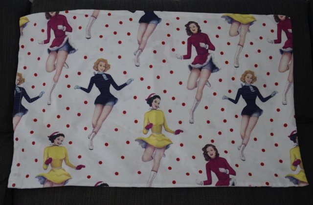 3 poszewki na poduszki w stylu pin up vintage retro