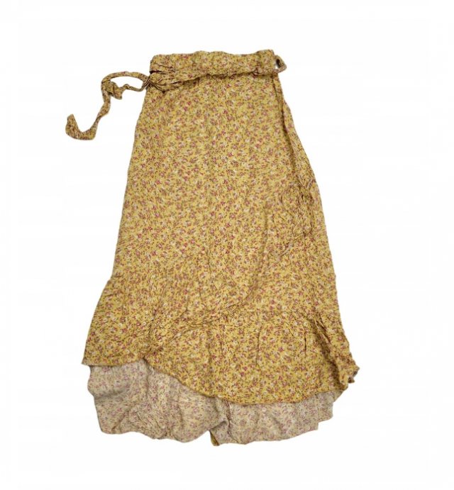 TG.UNICA Made in Italy spódnica midi łączka 34 XS