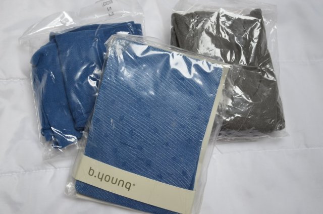 nowe cienkie legginsy 3 pary S/M