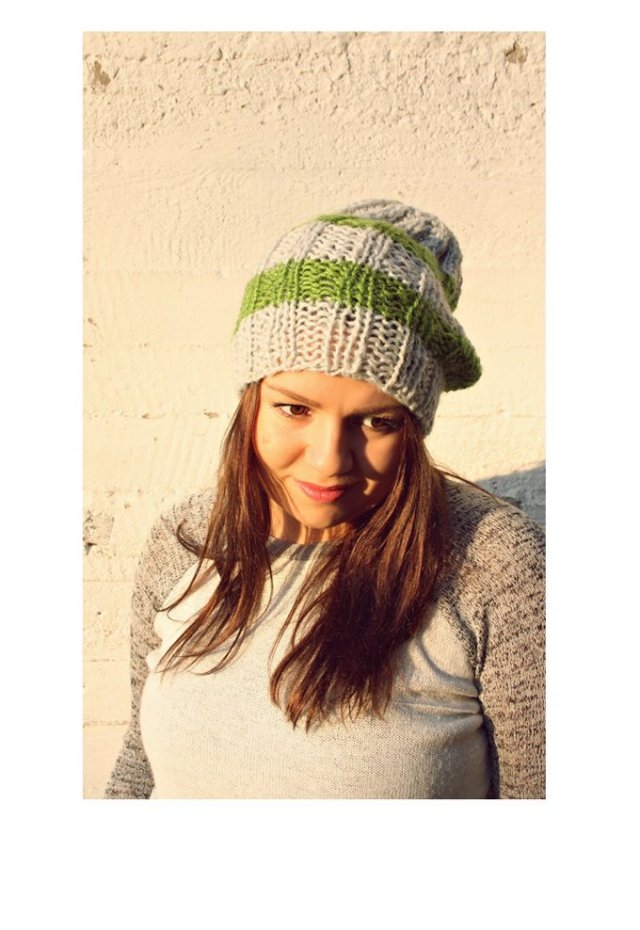 CZAPKA PASY HANDMADE