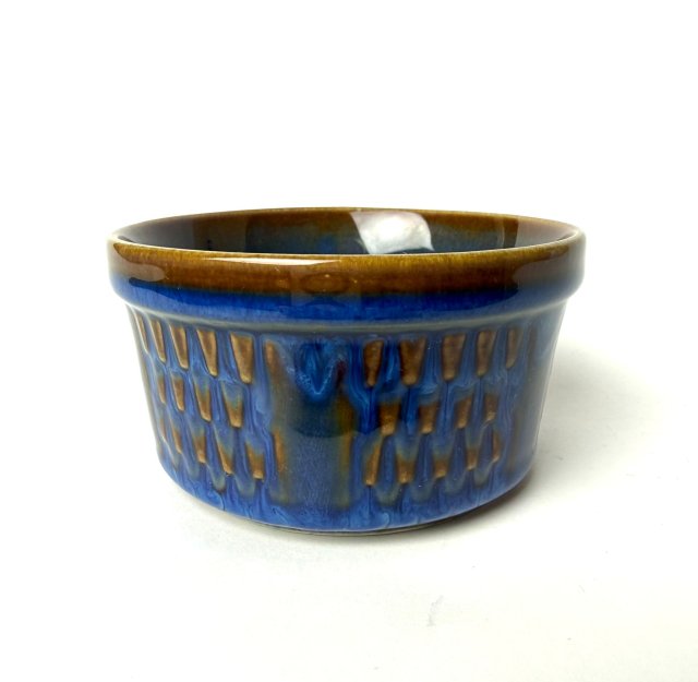 Oryginalna cukiernica Søholm Blue Granit Maria Philippi Dania lata 60 vintage retro