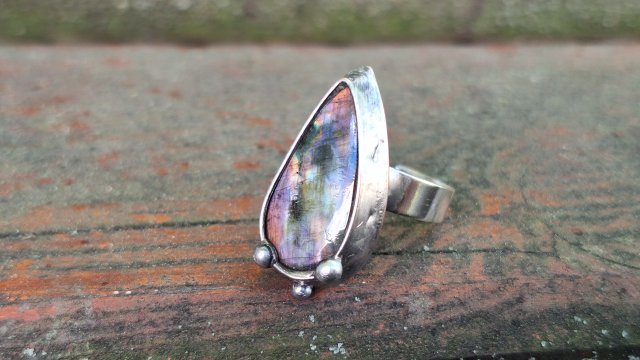 Test Rorschacha - pierścionek regulowany