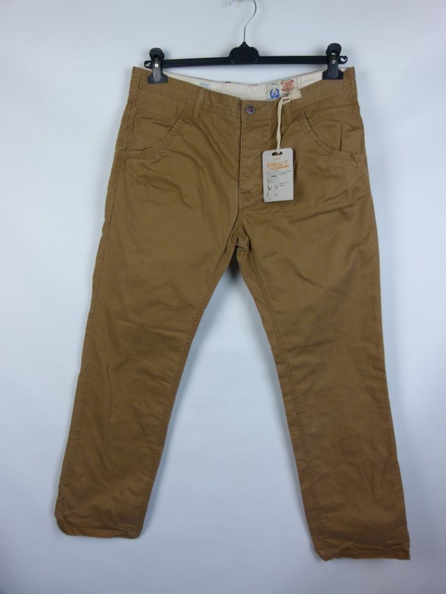 NEXT męskie spodnie straight bawełna / 34R z metką