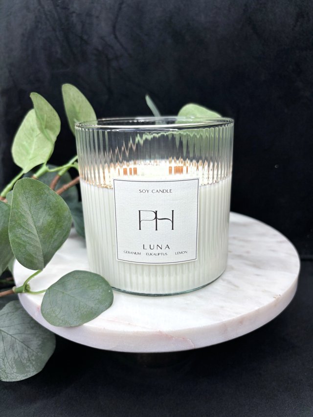 Świeca sojowa "LUNA"