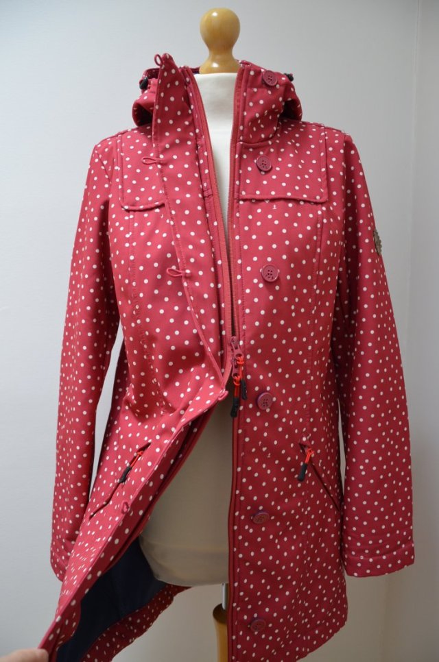 długa kurtka typu softshell Blutsgeschwister 38/M