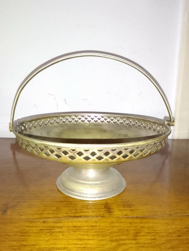 PATERA KOSZ METALOWY VINTAGE DLA DOMU