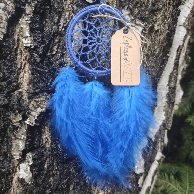 Łapacz snów do samochodu – boho amulet dobrej energii