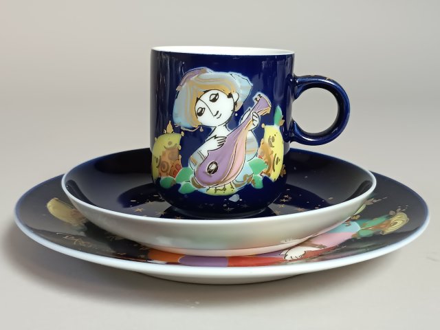 ROSENTHAL STUDIO-LINIE – ORIENTALISCHE NACHTMUSIK – BJØRN WIINBLAD – TRIO KOLEKCJONERSKIE