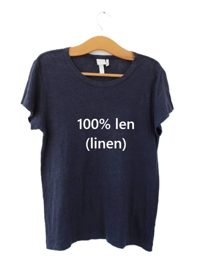 exclusive 100% linen T-shirt