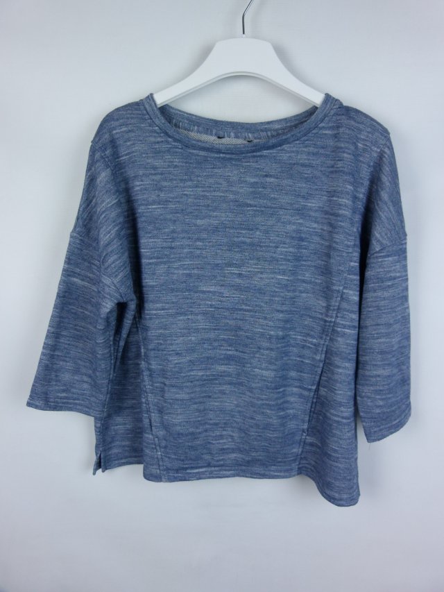 F&F szara bluza melanż / M