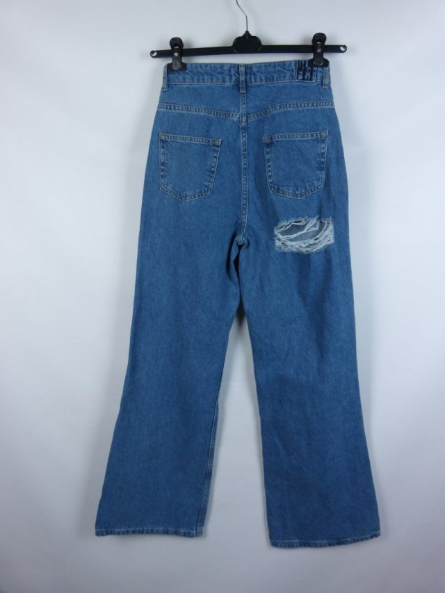 Shein flare jeans proste spodnie dżins 6 / 34