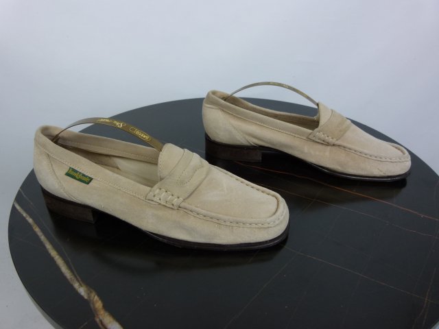 Russell&Bromley skórzane mokasyny damskie skóra zamszowa / 39,5