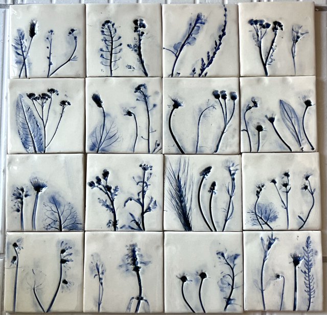 Zestaw kafli ceramicznych "Z Delft"