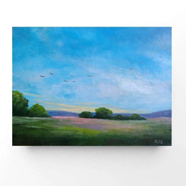 Nasze miejsca -obraz akrylowy formatu 30/40 cm