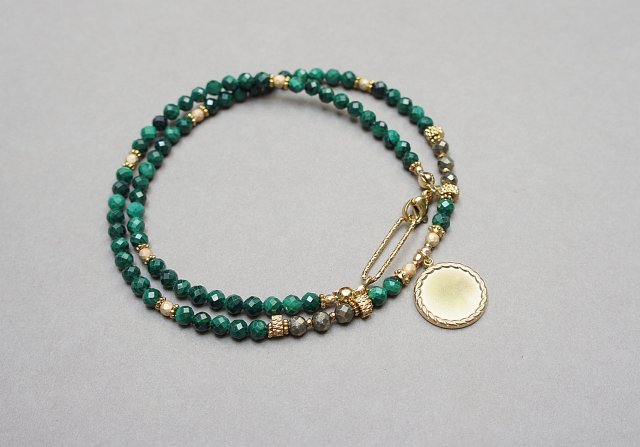 Malachity choker vol. 11 /06.05.26/ naszyjnik - Szlachetna kolekcja