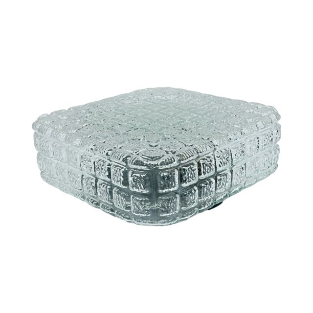 Plafon Cube Glass – Staff Leuchten, Niemcy lata 70.