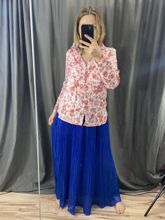 zara lniana koszula