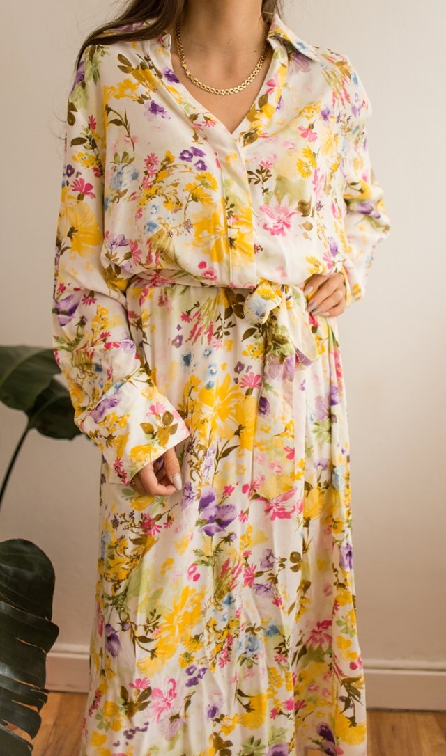 Kolorowa sukienka L/XL