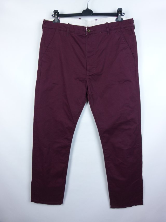 Levi's męskie bawełniane spodnie burgund - W40 / L32