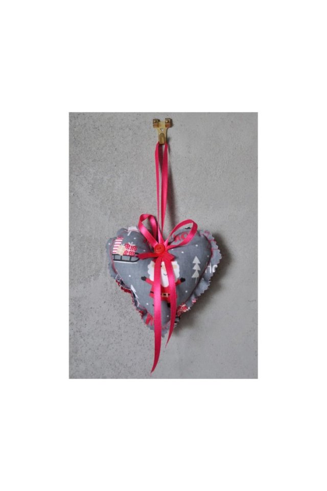 Świąteczna dekoracja ozdoba zawieszka hand made