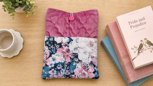 Etui ochronne na książkę NAKA kwiaty wiśni
