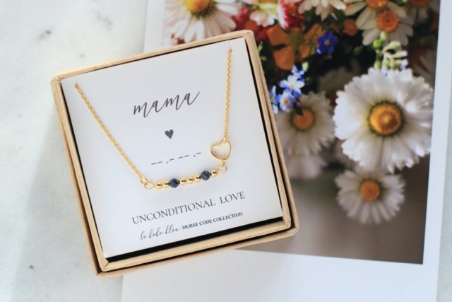 MAMA - Alfabet Morse'a - Naszyjnik