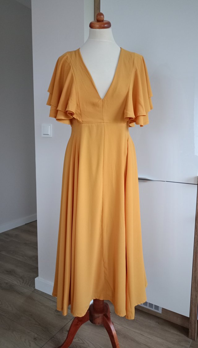 Boohoo* nowa letnia zwiewna sukienka M