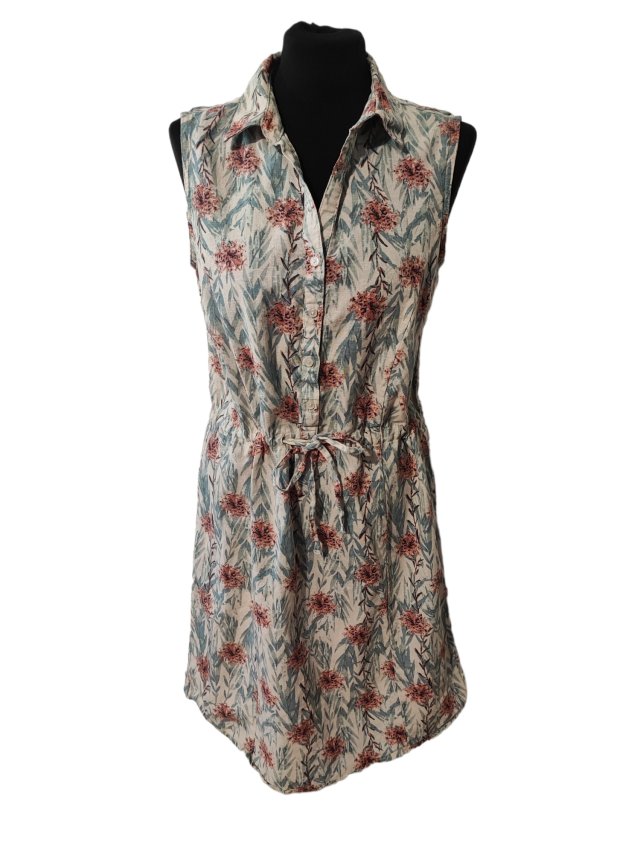 Lniana sukienka Esmara w stylu boho
