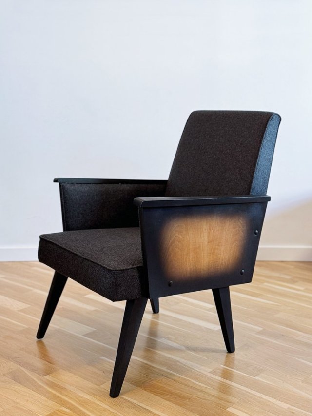 Fotel, po renowacji - wełna 100%, Blazer (Camira)