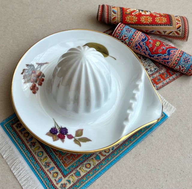 Rzadkość! ❤ Evesham ❤ Royal Worcester ❤ Owocowa linia ❤