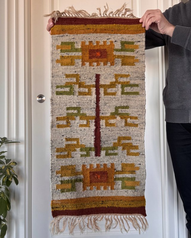 Kilim wełniany Cepelia Leżajsk, II połowa XX w.