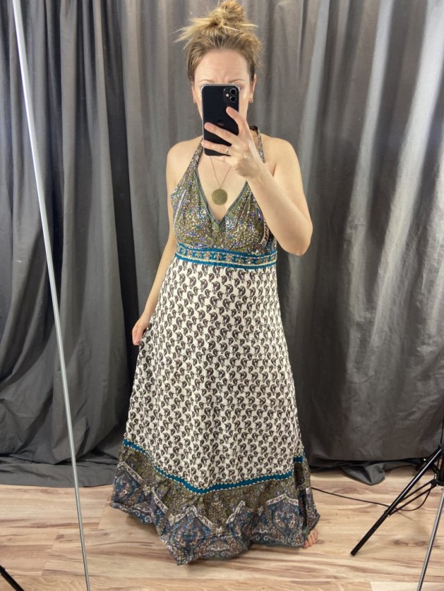 long ethno dress