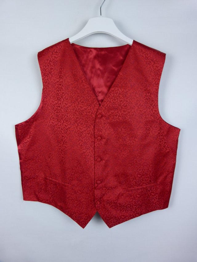 Black Tie Debenhams elegancka kamizelka red / XXL