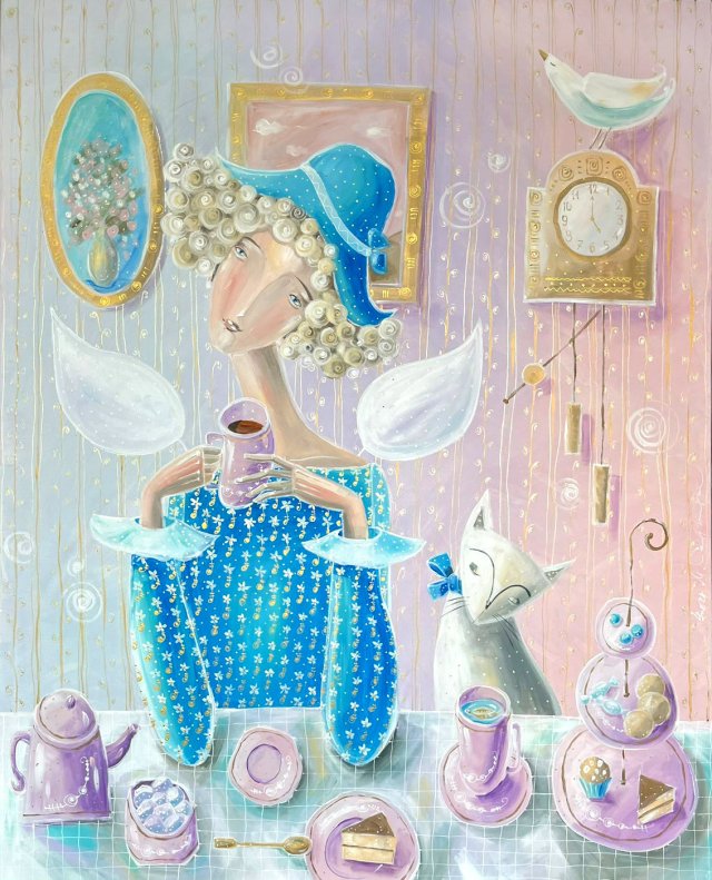Five o’clock" ("Herbata po angielsku") Giclee