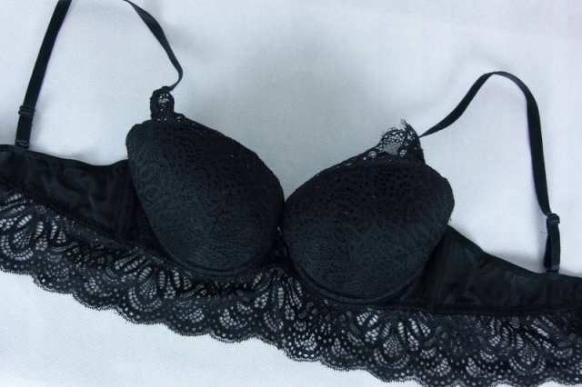 New Look usztywniany biustonosz push up koronka 36B / 80B