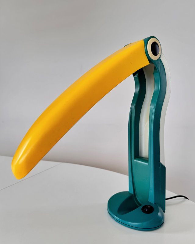 Lampa Tukan, Toucan lamp, projekt. H. T. Huana, lata 80