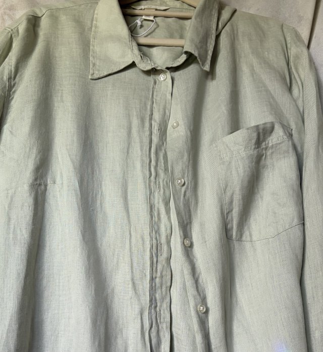 100% LEN  ciekawy kolor modna fantastyczna  koszula H & M