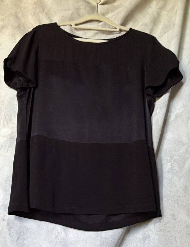 EXPRESSO VISCOSE rozmiar 38 elegancka czarna  bluzka