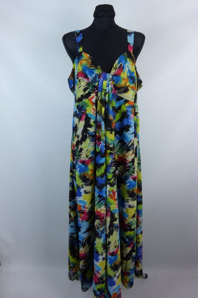 David Emanuel letnia sukienka maxi 18 / 44