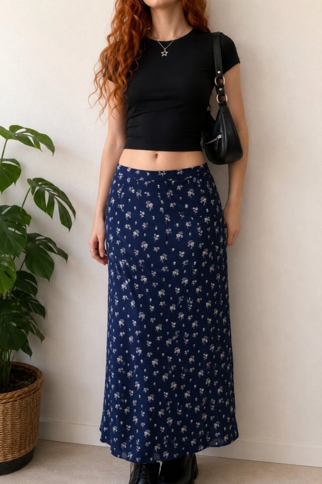 Spódnica Maxi Monsoon Vintage