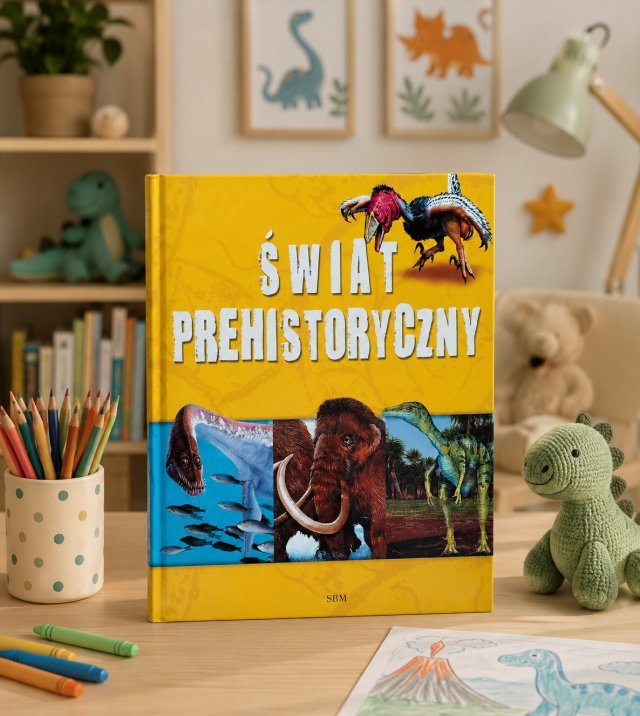 Świat Prehistoryczny – bogato ilustrowana encyklopedia dla dzieci