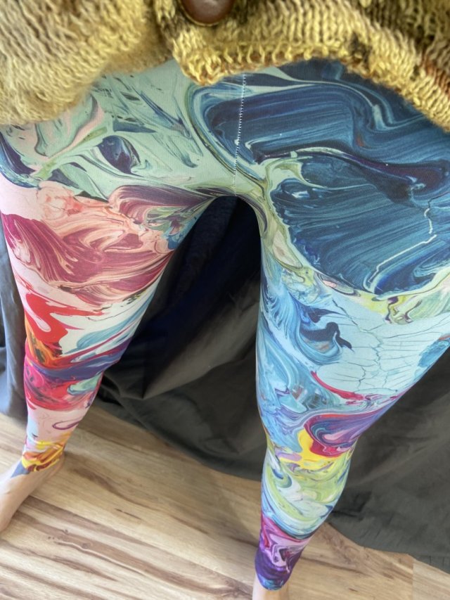 legginsy