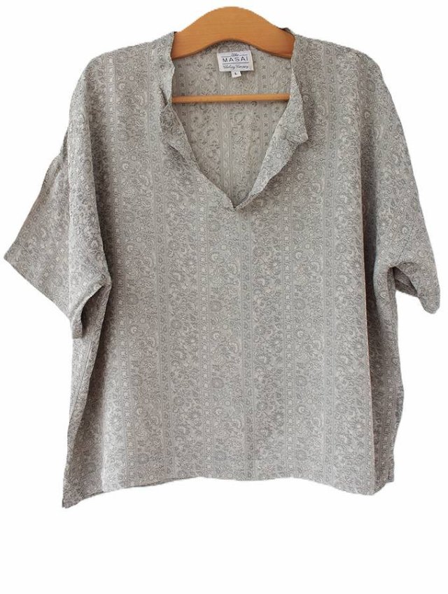 Bluzka vintage The Masai wiskoza