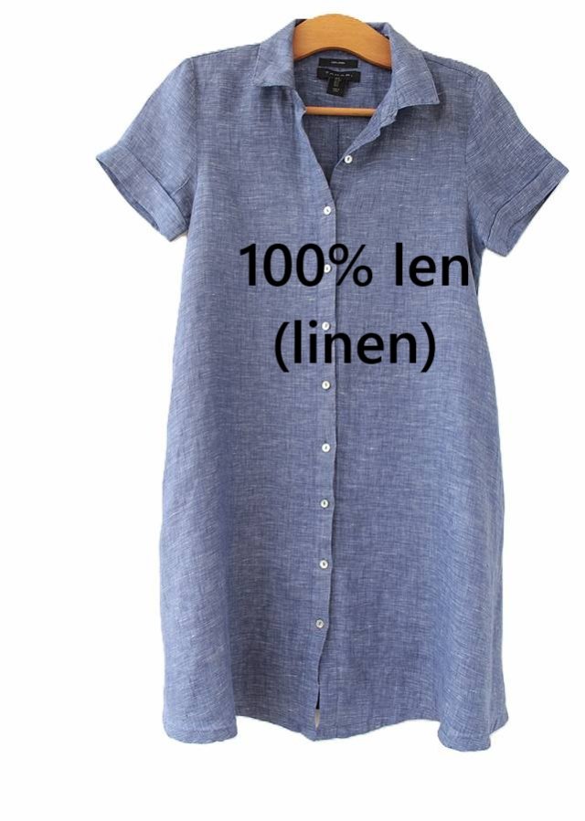 EXCLUSIVE 100% linen dress
