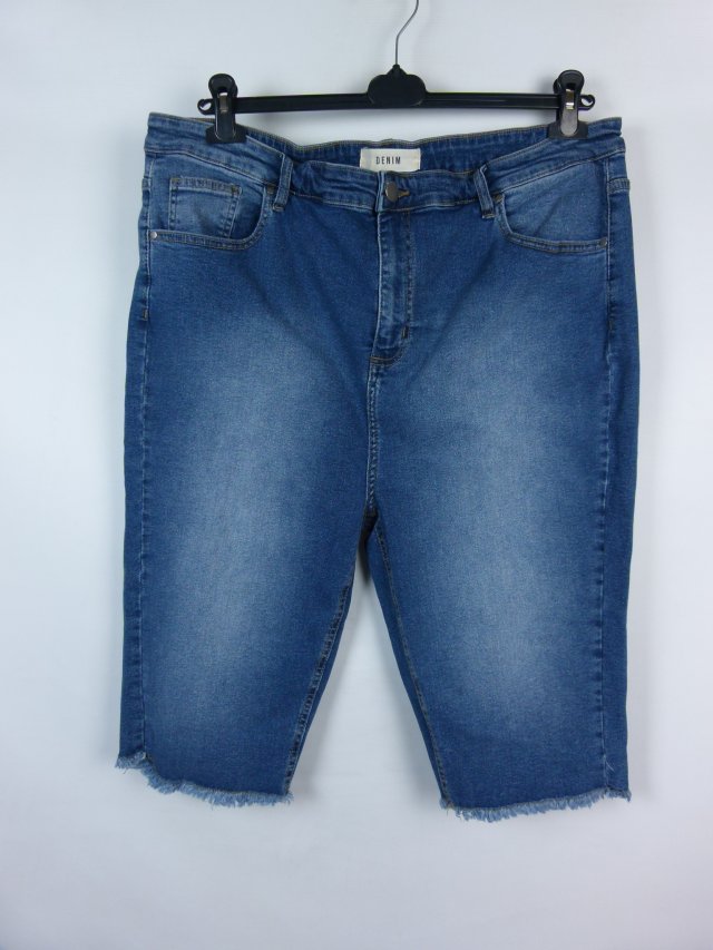 Yours Denim spodenki jeans wysoki stan 22 / 50