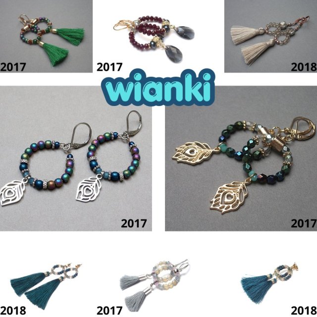 Alloys Collection Wianki paw vol. 2  - kolczyki