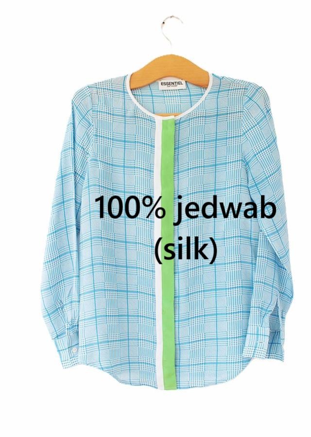 exclusive 100% silk blouse ESSENTIEL ANTWERP
