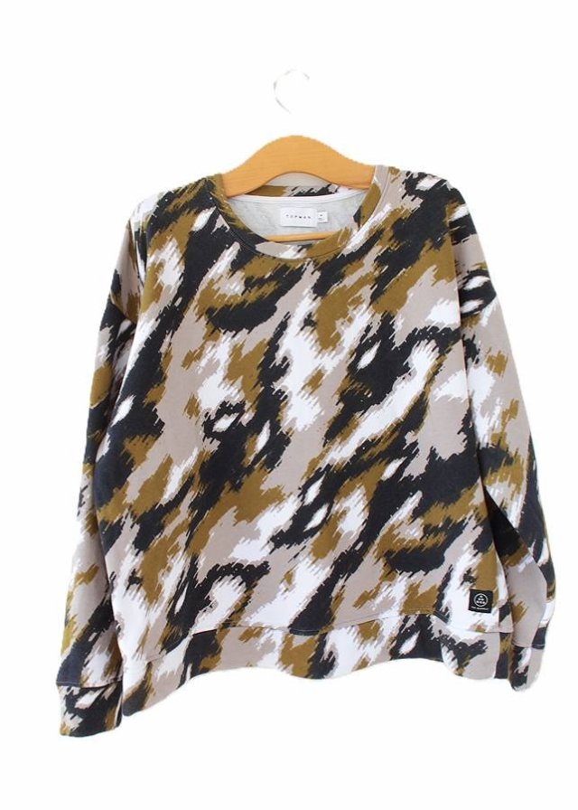 Bluza vintage ciepła miękka bawełna Topman