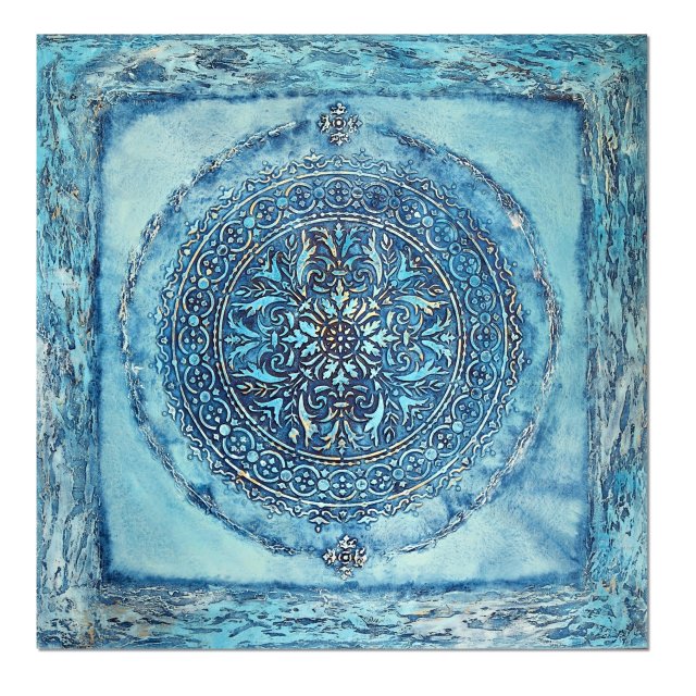 Mandala 44 obraz ręcznie malowany 3D obraz do salonu