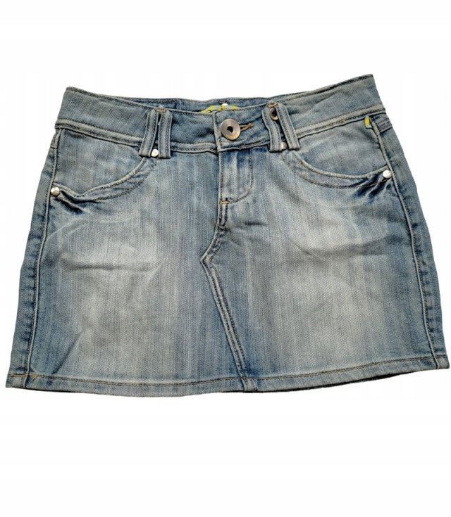 VIGOSS jeansowa spódniczka mini denim 36 S